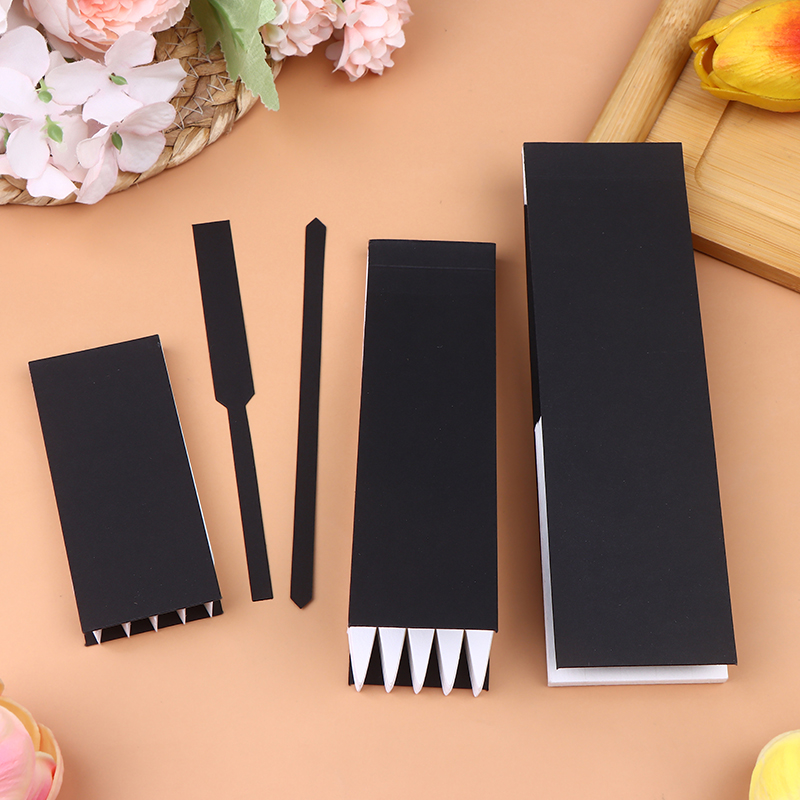 Perfume Fragrance Essential Oil - 100/500 Pezzi Strisce di Carta Nera