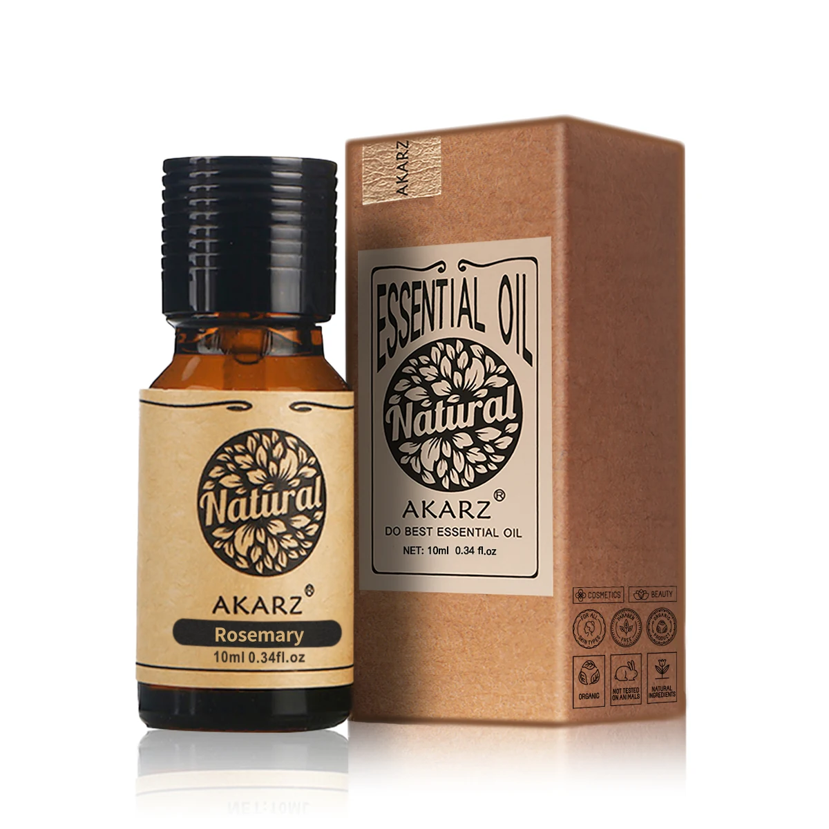 Sandalwood Perfume Oil - AKARZ Olio Essenziale Di Rosmarino Naturale